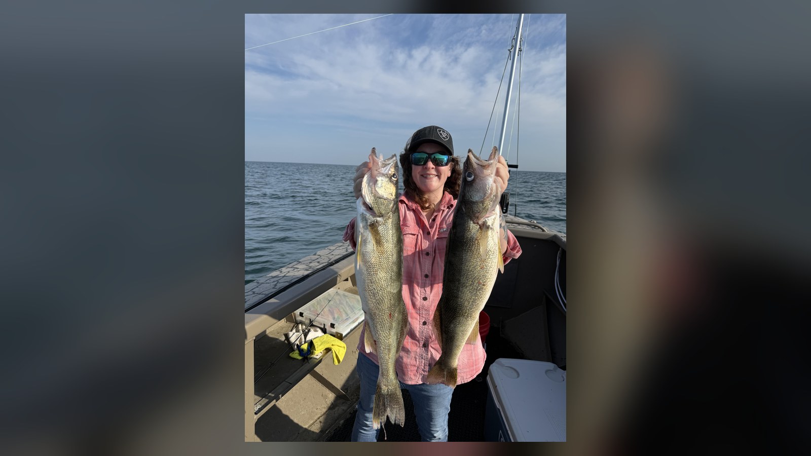 Lorain Ohio Fishing Report — Size Up Your Spoons — Lake Erie walleye, Huckeye Charters